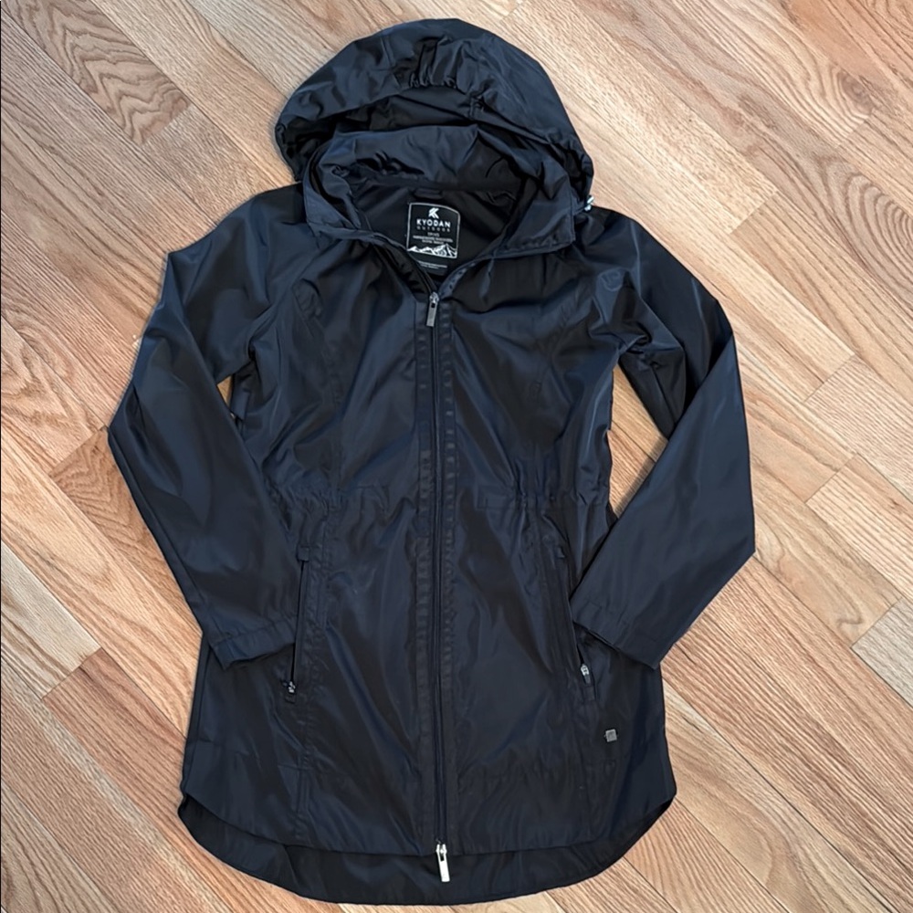 Black Hooded Women's Jacket